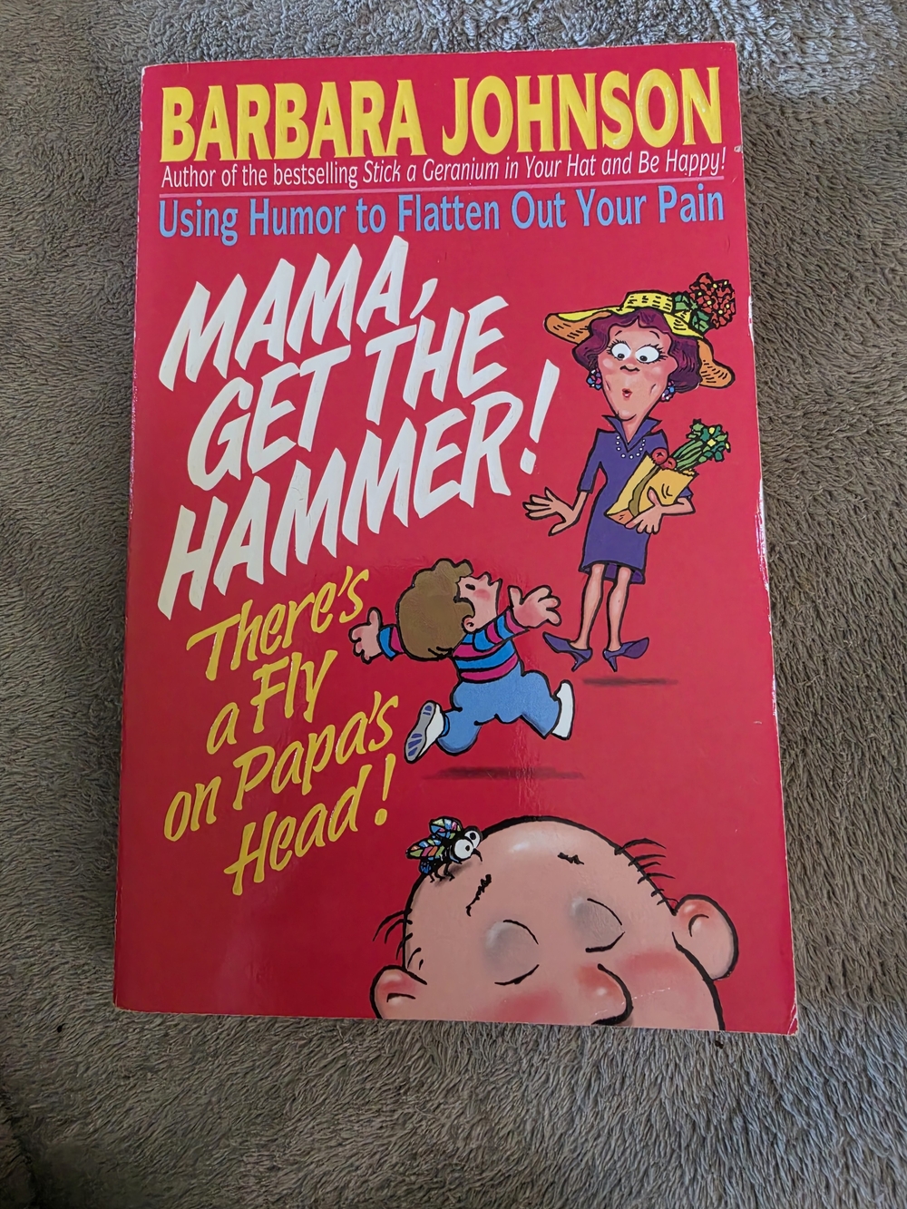 Mama, Get the Hammer! There's a Fly on Papa's Head! written by Barbara Johnson